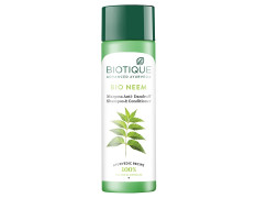 Biotique Fresh Neem Anti Dandruff Shampoo and Conditioner | Controls Dandruff | Eliminates Dryness, Flaking, and Itching | Hair Looks Fresh and Lustrous |Suitable for All Skin Types | 120ml