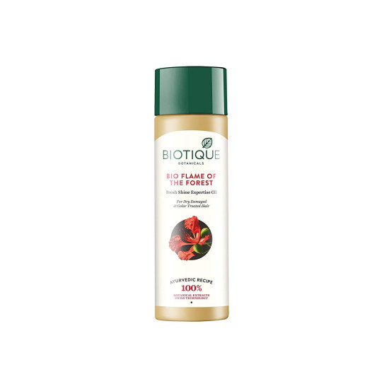 Biotique Bio Flame Of The Forest Fresh Shine Expertise Oil, 120ml