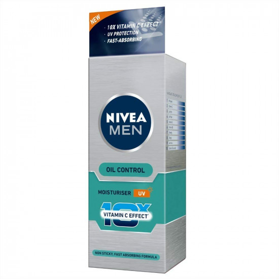 NIVEA Men Moisturiser, Oil Control Cream, 50g