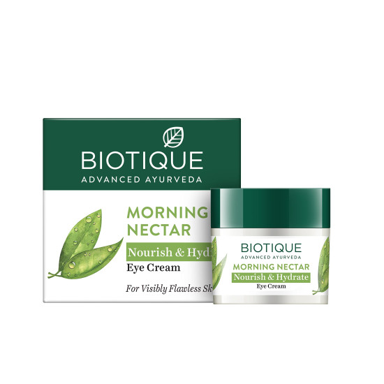 Biotique Bio Morning Nectar Flawless Lightening Eye Cream, 15 g