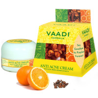 Vaadi Herbals Anti Acne Cream, Clove and Neem Extract, 30g