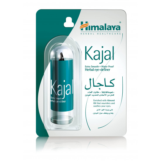 Himalaya Herbals Kajal, Black, 2.7g (Packaging may Vary)