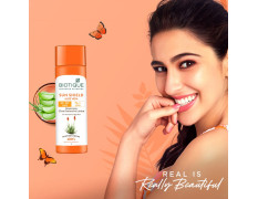 Biotique Sun Shield Aloe vera 30+ SPF UVB Sunscreen Ultra Protectective Lotion For Normal to Oily Sk