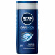 NIVEA MEN Cool Kick 250ml Body Wash| Shower Gel for Face, Body & Hair| Refreshing Icy MENthol|24 H Freshness |For All Skin & Hair Types