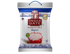 India Gate Basmati Rice Bag, Super, 5kg
