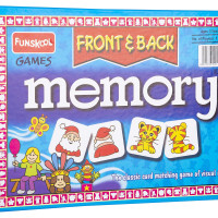 Funskool Games - Memory Front And Back, Educational matching picture game for children, kids & family, 1 - 4 players, 5 & above