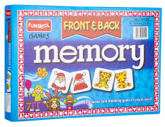 Funskool Games - Memory Front And Back, Educational matching picture game for children, kids & family, 1 - 4 players, 5 & above