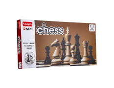 Funskool Games, Black And White Chess Board Set,Strategy Game, Adults and Family, Ages 7 and above