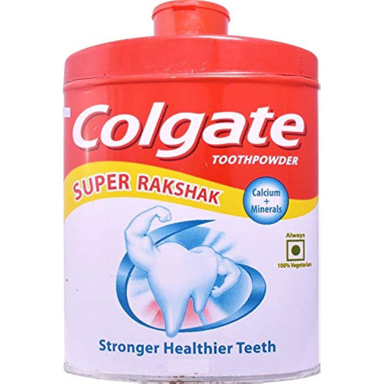 Colgate Cavity Protection Toothpowder - with Calcium and Minerals for Anti-Cavity - 200 g