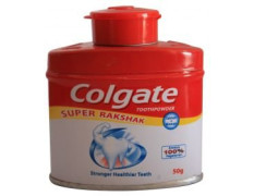 Colgate Toothpowder - with Calcium and Minerals - 50 g (Anti-cavity)
