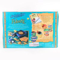 Handycrafts - Poterie , Pottery Wheel , Make and decorate clay pots , 8 years + , Pot Making and Sculpting kit Handycrafts - Poterie , Pottery Wheel , Make and decorate clay pots , 8 years + , Pot Making and Sculpting kit
