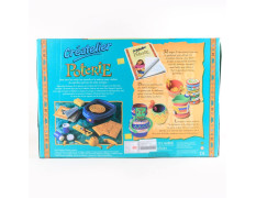 Handycrafts - Poterie , Pottery Wheel , Make and decorate clay pots , 8 years + , Pot Making and Sculpting kit