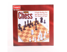 Funskool Games, Chess Classic, War and Strategy Game, Chess Set With Wooden Finish, for kids, Adults and Family, 2 Players, Ages 7 and Above