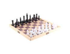 Funskool Games, Chess Classic, War and Strategy Game, Chess Set With Wooden Finish, for kids, Adults and Family, 2 Players, Ages 7 and Above