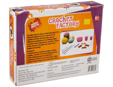 Funskool Handycrafts, Crochet Factory , Crochet Kit , Make Scarves, Placemats, Coasters Block Pcs, 6 Years +, Multi color