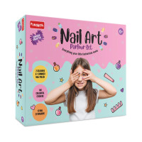 Funskool Handycrafts Nail Art Parlour Set, Manicure Kit, Pamper your nails, Nail Polish, Art and Craft Kit, Ages 6 Years and Above, Multicolour Funskool Handycrafts Nail Art Parlour Set, Manicure Kit, Pamper your nails, Nail Polish, Art and Craft Kit, Ages 6 Years and Above, Multicolour