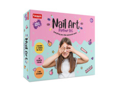 Funskool Handycrafts Nail Art Parlour Set, Manicure Kit, Pamper your nails, Nail Polish, Art and Craft Kit, Ages 6 Years and Above, Multicolour