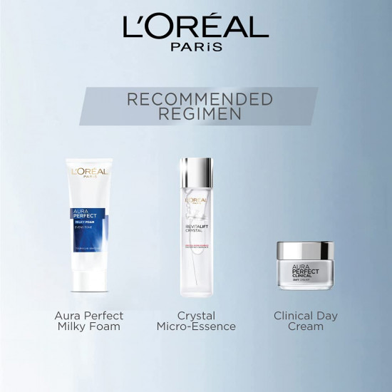 L'Oreal Paris Day Cream, With SPF19 PA+++, Expert Spot Corrector, Evens Tone & Reduces Dark Spots, Aura Perfect Clinical, 50ml