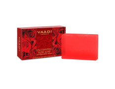 Vaadi Herbals Enchanting Rose Soap with Mulberry Extract, 75g