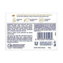 Dove Cream Beauty Bathing Bar 100g + 20g FREE