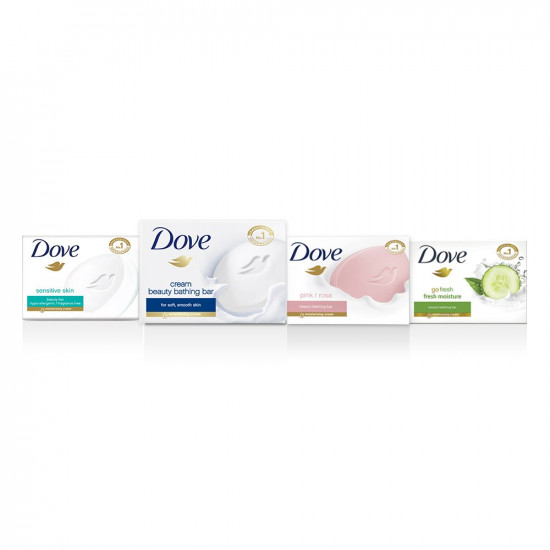 Dove Cream Beauty Bathing Bar 100g + 20g FREE