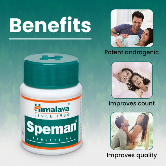 Himalaya Speman Tablets - 60 Tablets