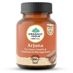 A TATA Product - Organic India Arjuna - 60 Veg Capsules