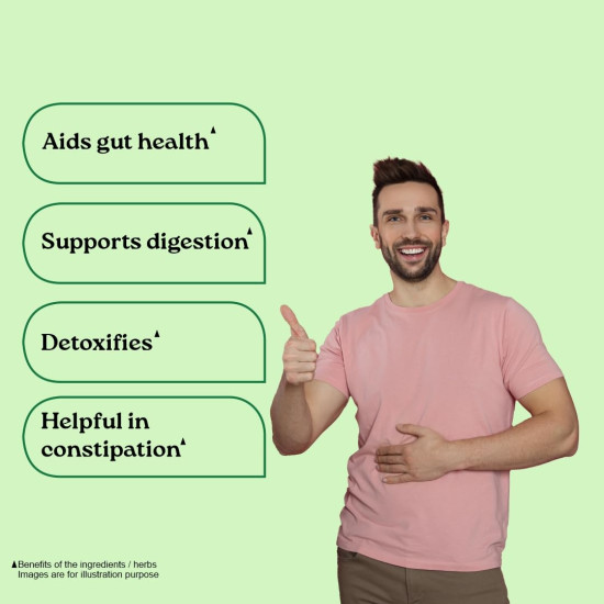 A TATA Product - Organic India Triphala Capsules - 60 Caps, Supports Immune System, Colon & Digestion, Balanced Bowel & Gut Health, Contains Bioactives and Antioxidants, GMP & NPOP Certified Organic