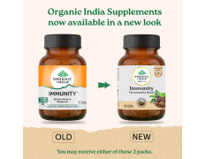 Organic India Immunity -Pack of 60 Capsules Bottle