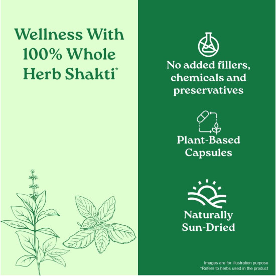 Organic India Immunity -Pack of 60 Capsules Bottle