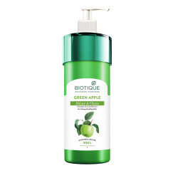 Biotique Green Apple Shine & Gloss Shampoo & Conditioner| Promotes Healthy, Shiny and Glossy Hair | Nourishes Scalp | Makes Hair Soft & Smooth |100% Botanical Extracts| All Skin Types | 800ml