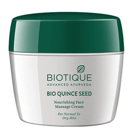 Biotique Quince Seed Anti Aging Face Massage Cream For Normal To Dry Skin, 175gm