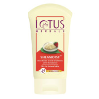 Lotus Herbals Sheamoist Shea Butter And Real Strawberry 24 Hour Moisturiser, 120G