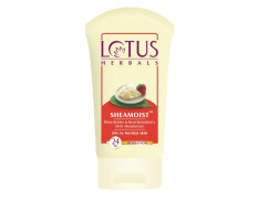 Lotus Herbals Sheamoist Shea Butter And Real Strawberry 24 Hour Moisturiser, 120G