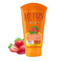 Lotus Herbals Safe Sun Block Cream SPF 20, 100g