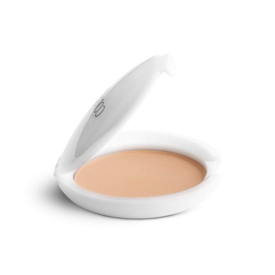 Colorbar All Radiant White UV Compact Powder, Sandy Nude, 9g | Lightweight | Nourishing | Enriched with Vitamin E and Vitamin C | SPF 18