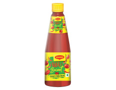 Maggi Hot & Sweet Tomato Chilli Sauce, Perfect Blend of Tomatoes & Chillies, 1kg Bottle
