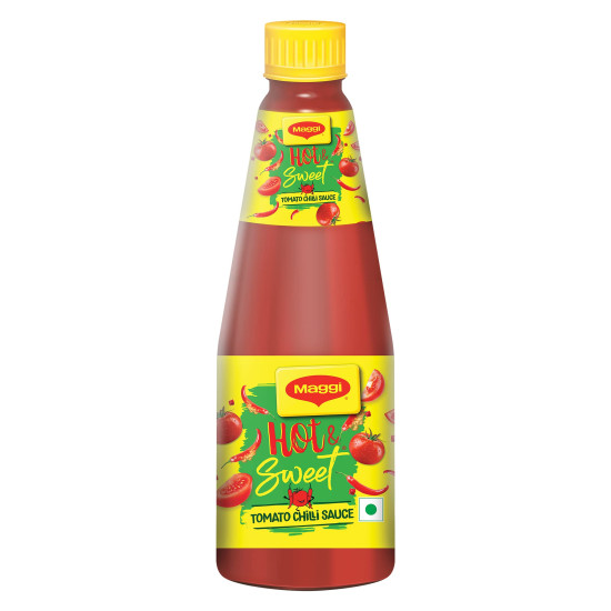 Maggi Hot & Sweet Tomato Chilli Sauce, Perfect Blend of Tomatoes & Chillies, 1kg Bottle