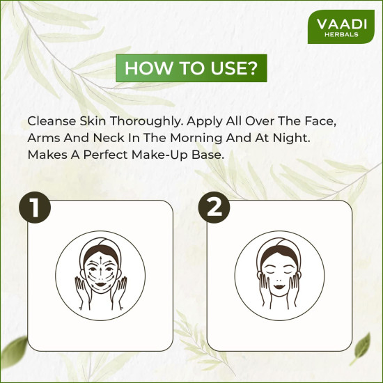 Vaadi Herbals Fairness Moisturiser with Mandarin Extract, 110ml