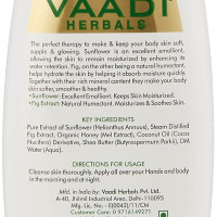 Vaadi Herbals Hand and Body Lotion with Sunflower Extract, 110ml
