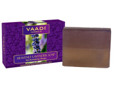 Vaadi Herbals Heavenly Lavender Soap with Rosemary Extract, 75g