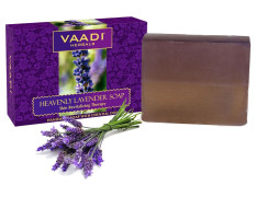 Vaadi Herbals Heavenly Lavender Soap with Rosemary Extract, 75g