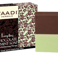 Vaadi Herbals Tempting Chocolate and Mint Soap, Deep Moisturising Therapy, 75g