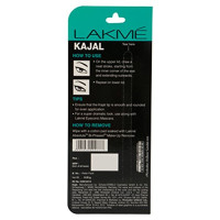 Lakmé Eyeconic Kajal, Black, 0.35g