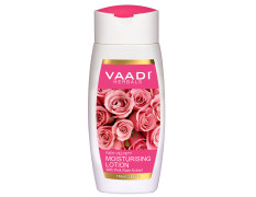 Vaadi Herbals Moisturising Lotion with Pink Rose Extract, 110ml