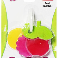 Funskool Giggles, Fruit Teether , Teether for Babies to soothen their gums, Easy to Grasp,hold and chew, 3 months & above, Infant Toys