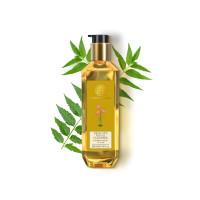 Forest Essentials Delicate Facial Cleanser with Kashmiri Saffron & Neem | Ayurvedic Purifying Face Wash | For Combination to Oily Skin | Sulphate Free | Paraben Free