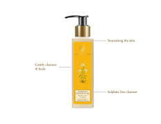 Forest essentials Silkening Shower Wash Mashobra Honey & Vanilla|Lightly Scented & SLS-Free| Body Wash For Men And Women,200 ml