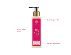 Forest Essentials Silkening Shower Wash Indian Rose Absolute - Natural & Ayurvedic Body Wash for Soft & Smooth Skin