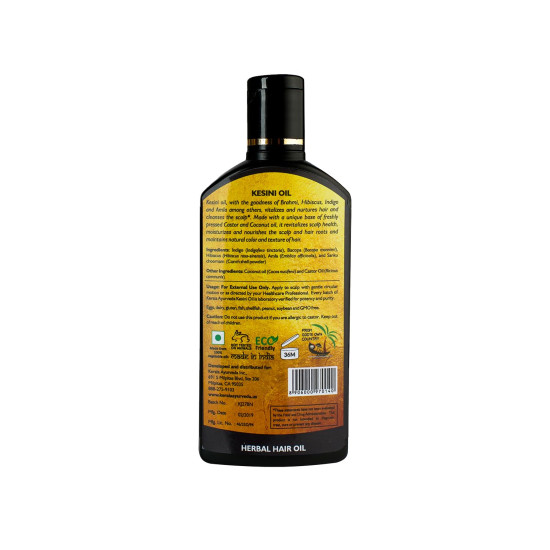 Kerala Ayurveda Kesini Oil 100ml | Daily Hair Oil for Long & Voluminous Hair | Herbal Hair Growth Oil | Reduces Hair Fall | Ayurvedic Oil for Women and Men | With Japakusuma, Neeli, Amla, Aragwadi, Ketaki, Castor oil, and Coconut oil|